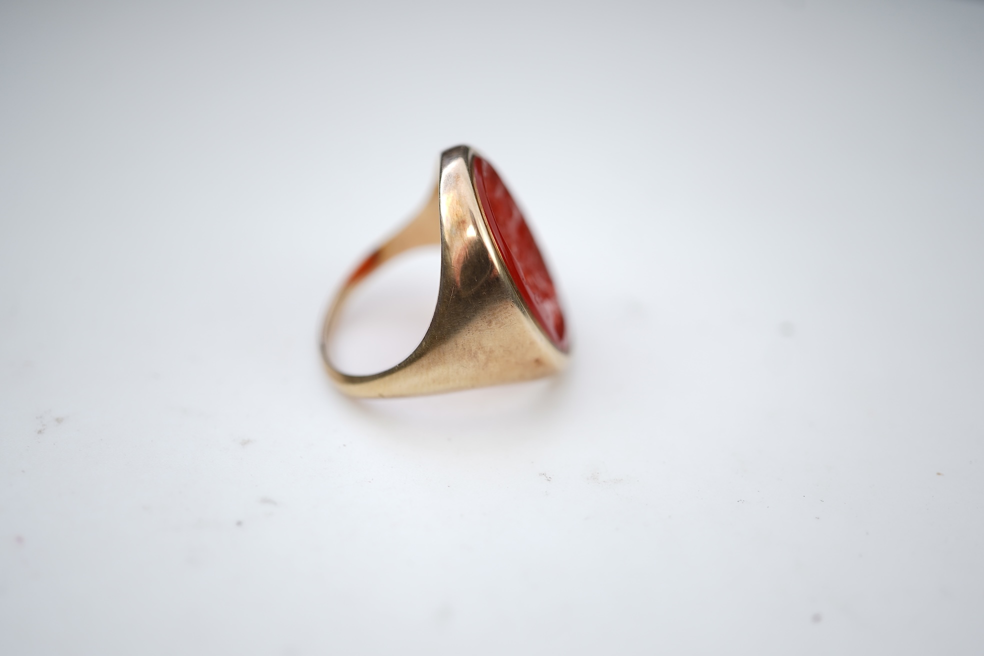 A fine carnelian intaglio, late 18th/early 19th century